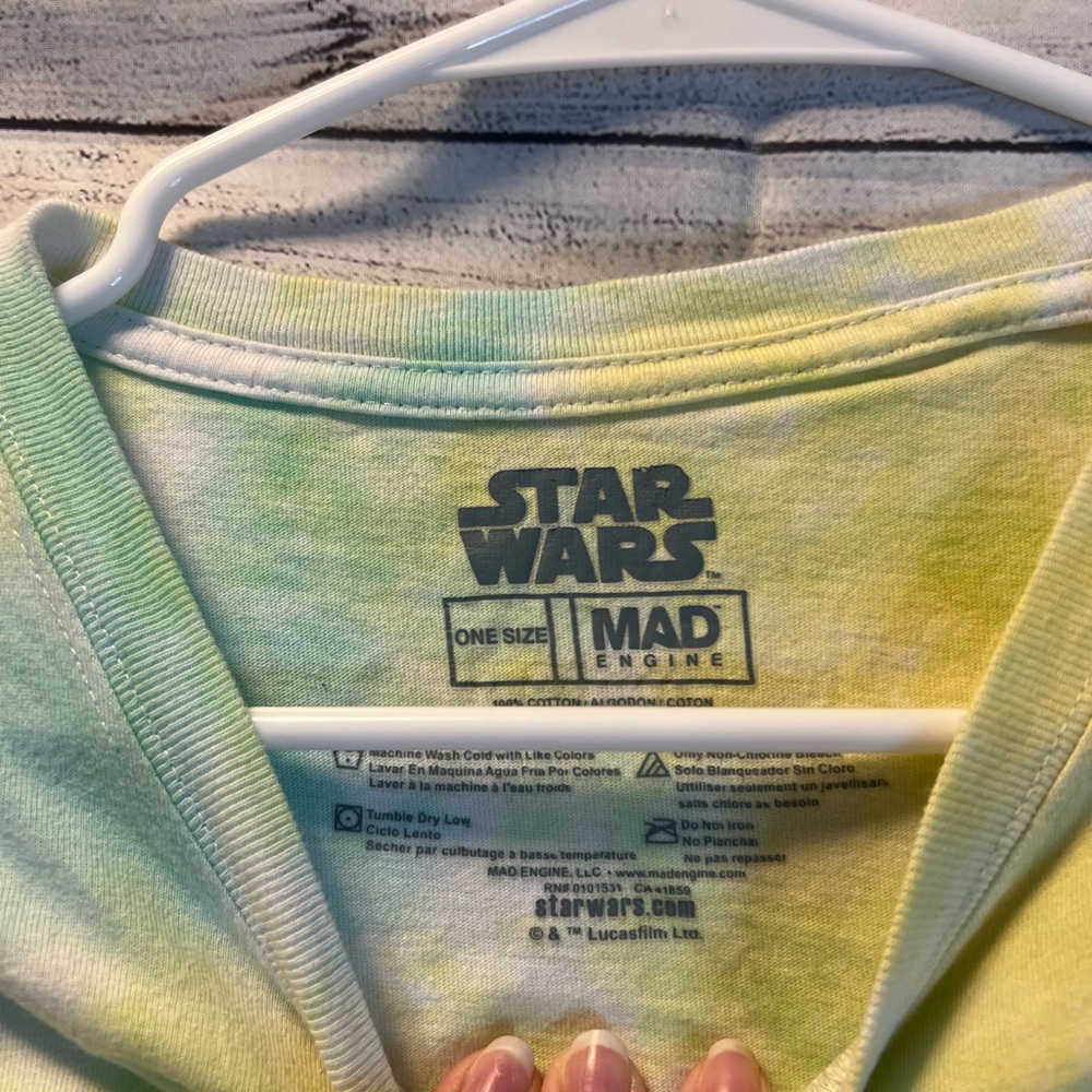 Star Wars Baby Yoda tie dye tee - Picture 5 of 5